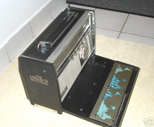 Vintage fantastic sony cfr-5100 earth orbiter shortwave