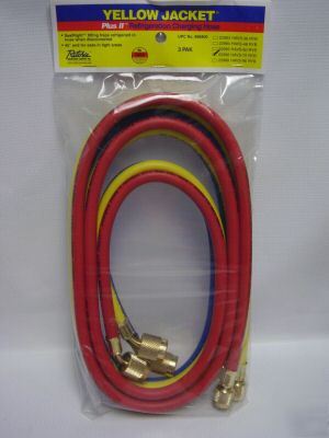 Yellow jacket plus ii sealright 3-pack hoses 22986 6'