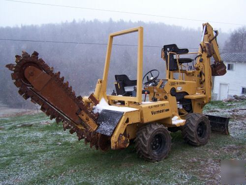 2000 vermeer 3550A trencher