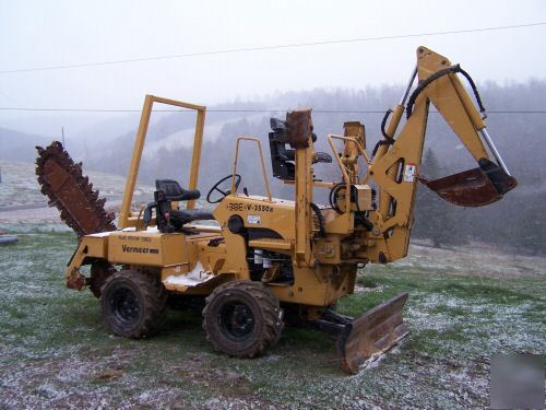 2000 vermeer 3550A trencher