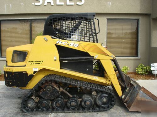 2004 asv posi-track rc-50 skidsteer skid steer loader