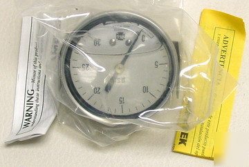 4 ametek us gauge P552L liquid filled pressure gauge