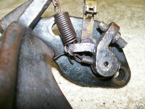 Alamo wirard mag bracket mag hit miss gas engine old