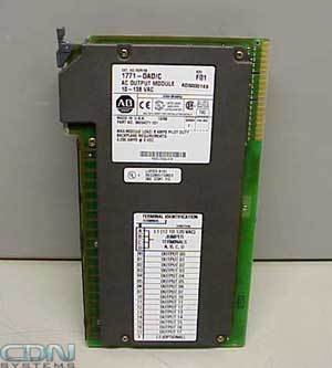 Allen & bradley 1771-oad/c ac output module 10-138 vac