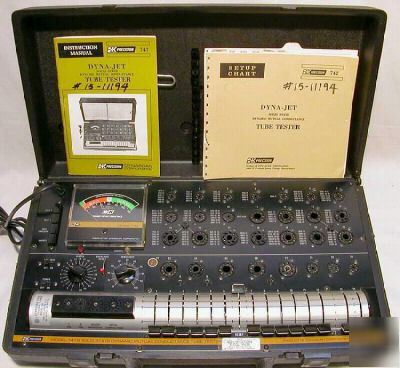 B&k 747 b dyna-jet tube tester