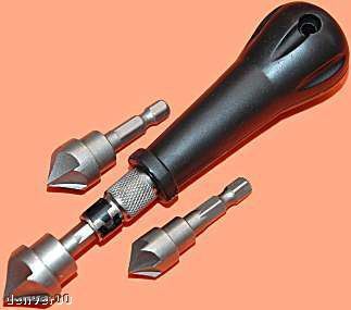 Hand countersinks drill set deburing countersink drills