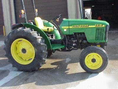 John deere 5205 2WD compact tractor 