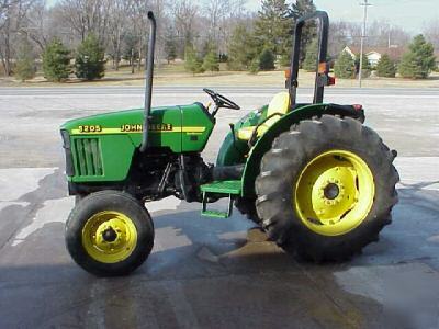 John deere 5205 2WD compact tractor 