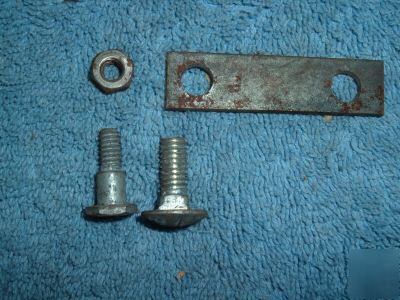 John deeretractor plates nuts bolts 100+ nos AE26208