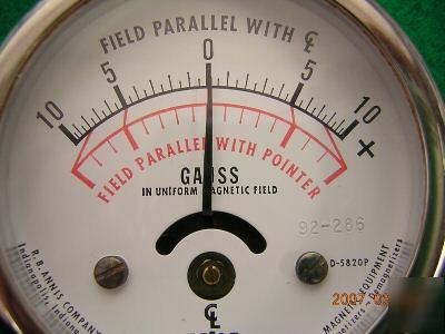 Magnetometer - gaussmeter, magnetic flux field meter.