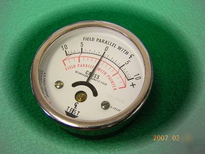 Magnetometer - gaussmeter, magnetic flux field meter.