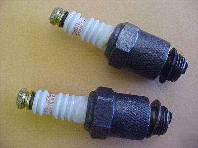 Maytag twin cylinder origanal script spark plugs