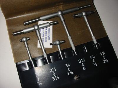 New browne & sharpe telescoping gage set - 5/16