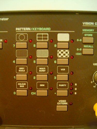 Philips pm 5515 color tv pattern generator PM5515 