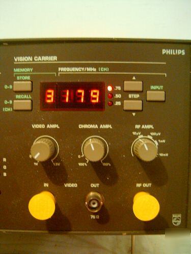 Philips pm 5515 color tv pattern generator PM5515 