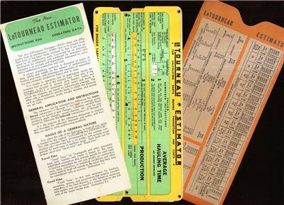 1942 letourneau earth moving production cost calculator