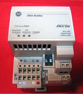 Ab allen-bradley flex i/o 1794-adn 24 vdc adapter 