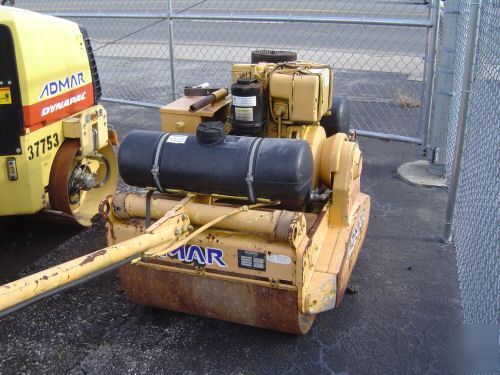 Bomag BW75S walk behind double drum roller