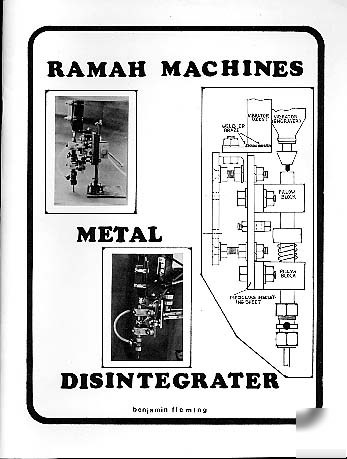 Build a metal disintegrater edm tap remover