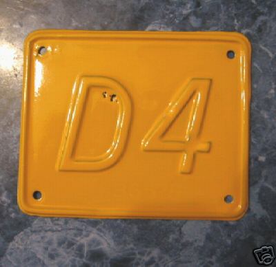 Cat caterpillar D4 - 6U 7U 7J 2T 5T 4G +more side badge