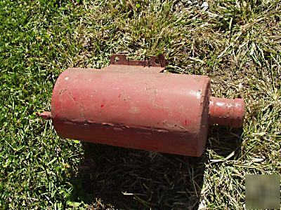 Farmall h hv m mv 300 350 little starting tank w/capnic