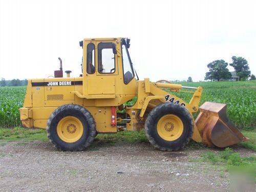 John deere 444G wheel loader