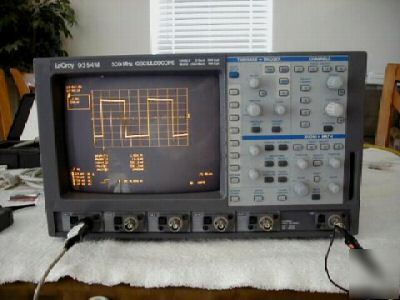 Lecroy 9354M 500MHZ 4 ch digital oscilloscope w/extras 