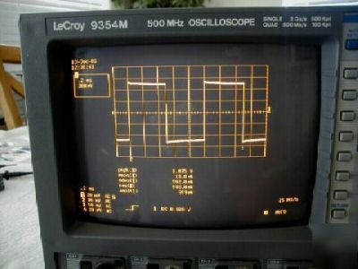 Lecroy 9354M 500MHZ 4 ch digital oscilloscope w/extras 