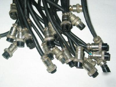 Lot 24 used 4 wires in 1 with a plastic coating cable