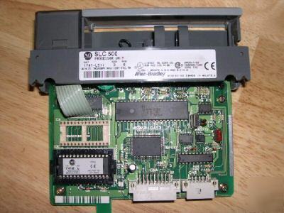 Lot of 4 allen bradley slc 500 1747L511 processor CH683