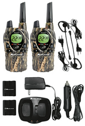 Midland 14 mile 2 way radio 2 pack rechargable f/s