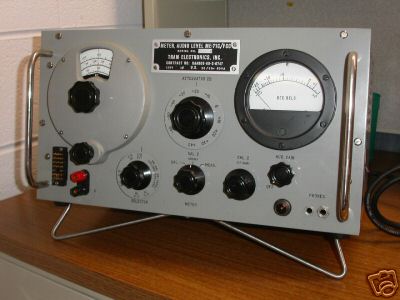 ? tram military tube audio level meter tester me-71C ?