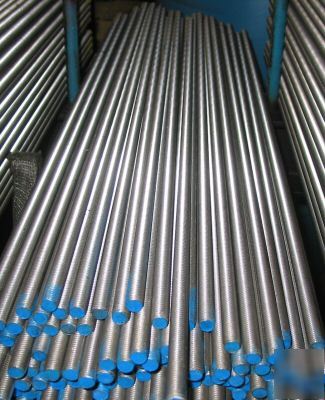 1/2-13 threaded 18-8 stainless steel rod