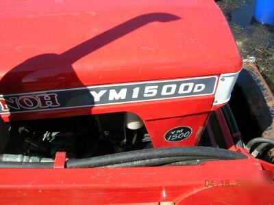 2004 zennoh YM1500D w/frontloader - 4WD - nice