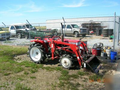 2004 zennoh YM1500D w/frontloader - 4WD - nice