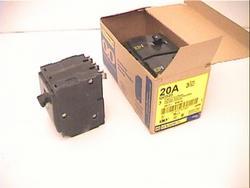 ~3~ square d QO320 3 pole 20AMP breakers in the box