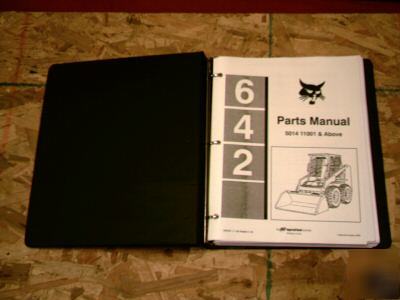 Bobcat skid steer parts manual 642 p/m 