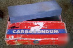 Carborundum 6 inch sharpening stone/razor hone