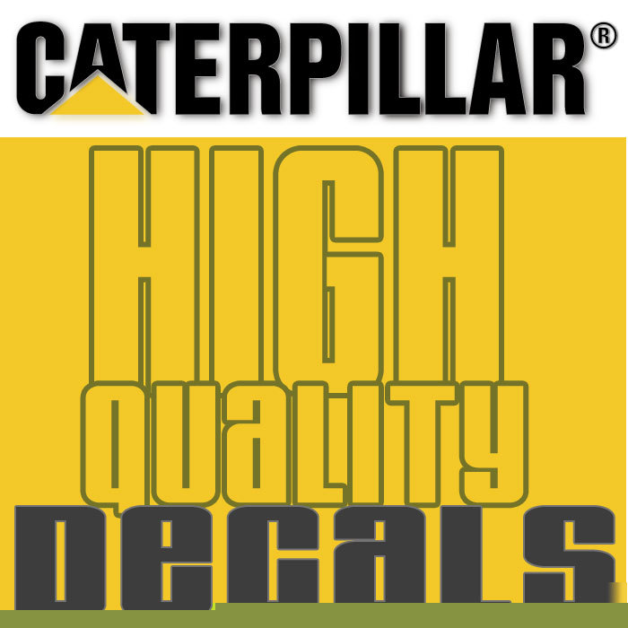 Cat*caterpillar - rta 10X17 large decal / sticker