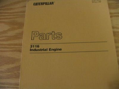 Caterpillar 3116 industrial engine parts manual