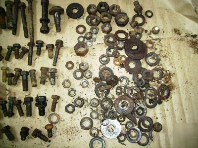 Farmall a b tractor bolts nuts washers lot 1