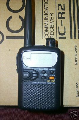 Icom ic-R2 communications receiver scanner