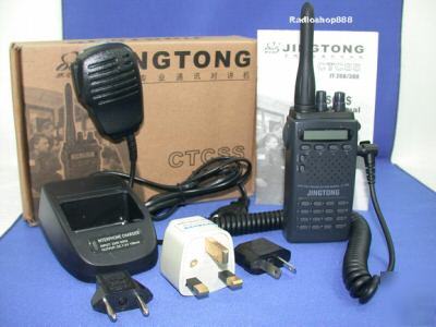 Jingtong jt-208 vhf(136MHZ - 174MHZ) + pro- mic speaker