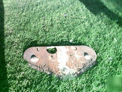 John deere mower deck belt cover mid to late 1960 s