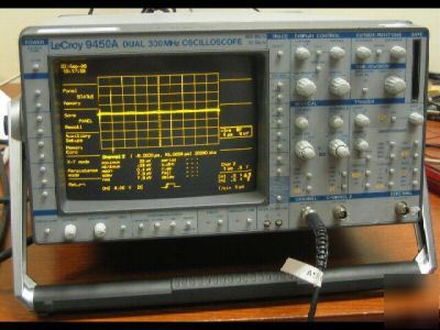 Lecroy 9450A dual 300MHZ oscilloscope 400MS/s 10GS/s