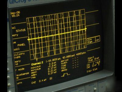 Lecroy 9450A dual 300MHZ oscilloscope 400MS/s 10GS/s