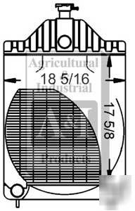 New case - construction 530CK & 580CK radiator 