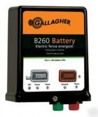 New gallagher B260 battery fence charger * * buy now 