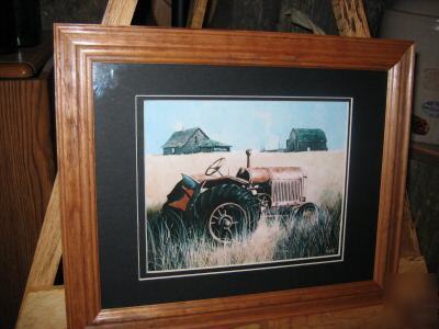 New myron's treasure, mccormick/ tractor art print