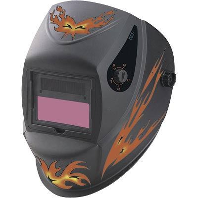 New tecmen solar-powered auto-darkening welding helmet